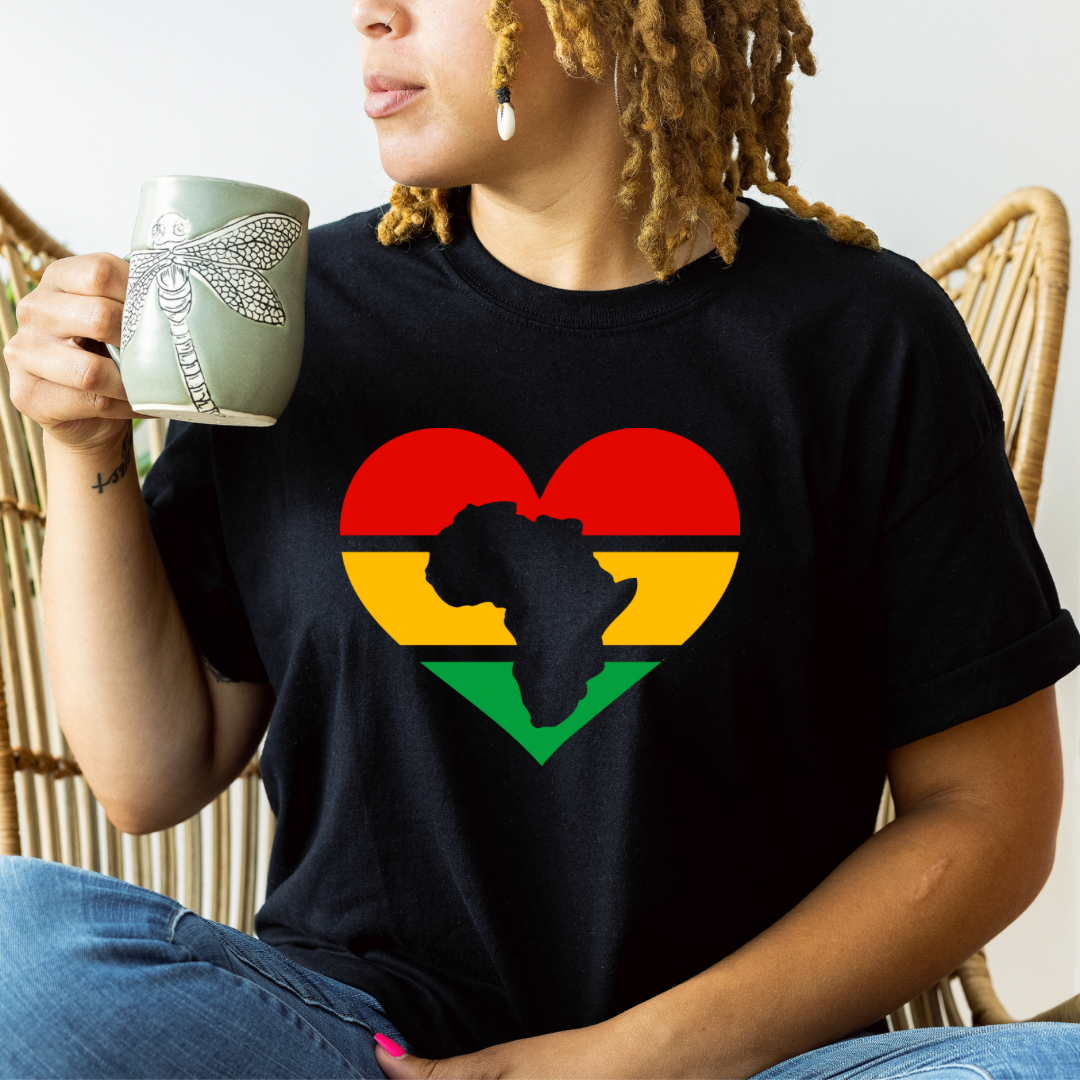 Africa Heart Tee