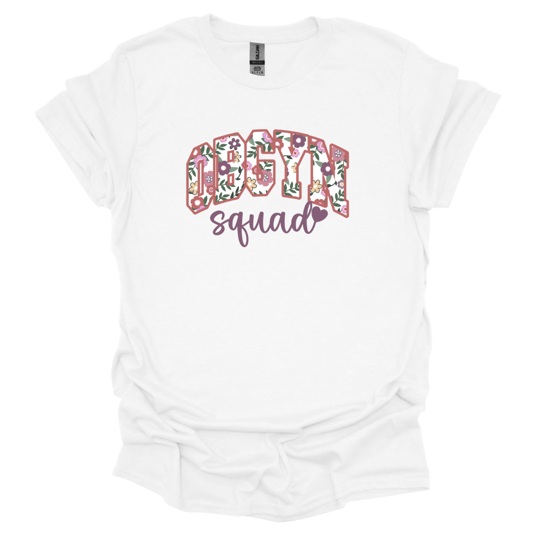 Floral OBGYN Tee